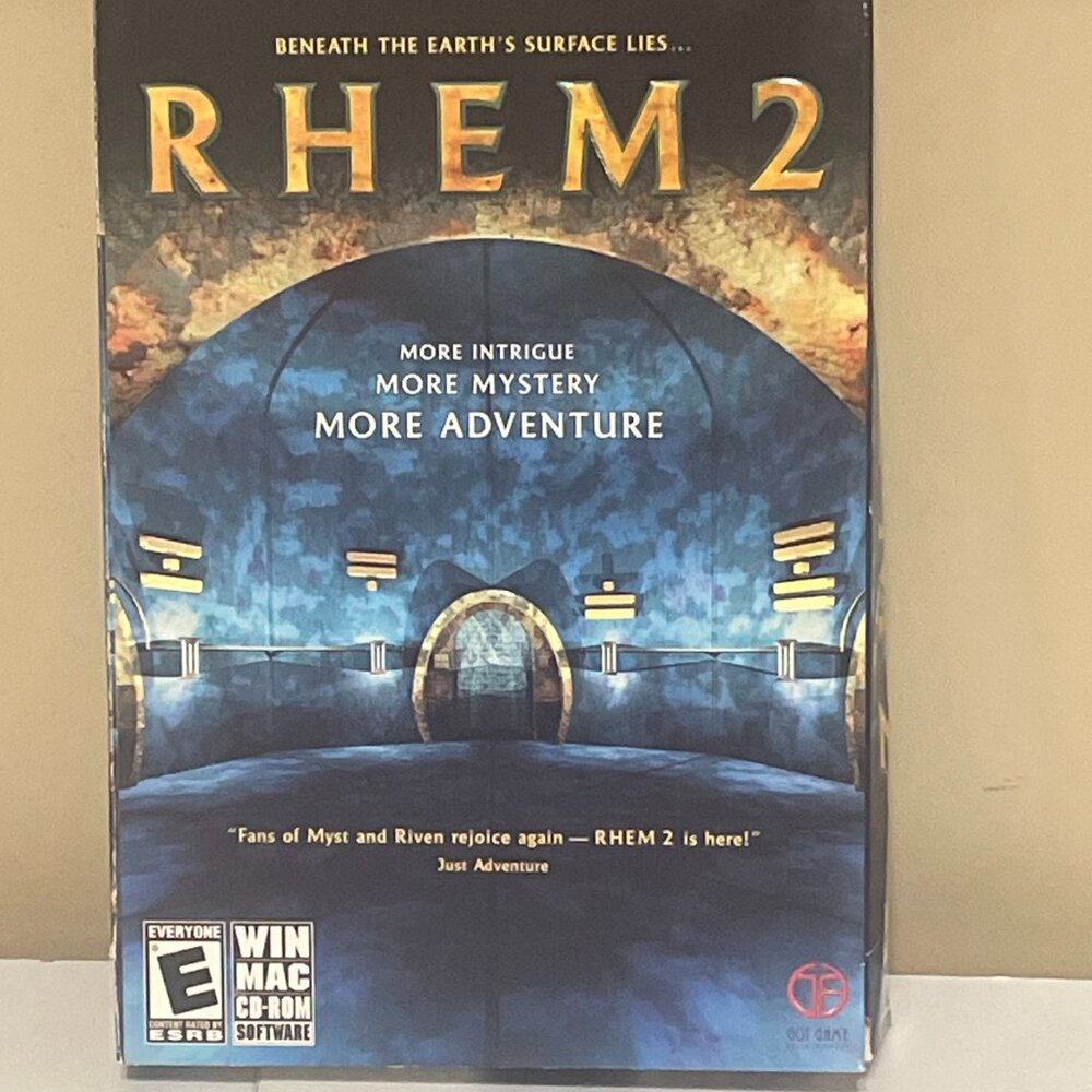 RHEM 2 The Cave PC Windows/Mac 2 Discs Jewel Case With Manual And Sleeve